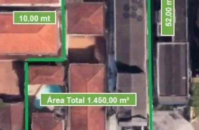 Terreno à venda, 1450 m² por r$ 14.470.000,00 - gonzaga - santos/sp