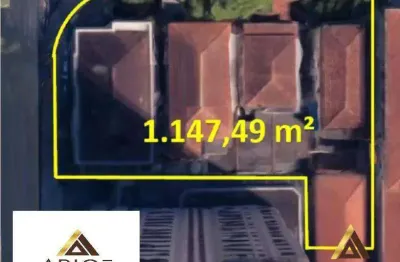 Terreno à venda, 1147 m² por r$ 13.764.000,00 - boqueirão - santos/sp