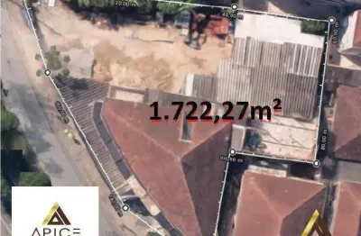 Terreno à venda, 1722 m² por r$ 8.640.000,00 - marapé - santos/sp