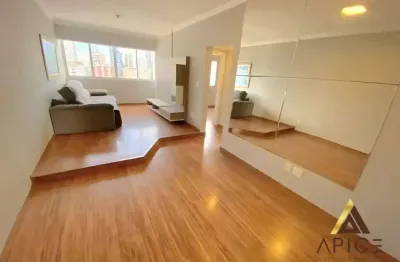 Lindo apto. padrão com 96m² úteis - reformado - 02 dormitórios - 02 w.c - dependência completa  - vaga demarcada por r$ 647 mil - campo grande/santos