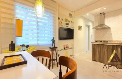 Apartamento com 1 dormitório à venda, 50 m² por r$ 379.000,00 - embaré - santos/sp