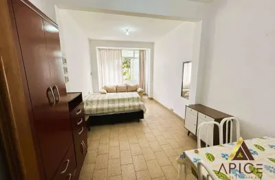 Kitnet com 1 dormitório à venda, 40 m² por r$ 289.000,00 - boqueirão - santos/sp