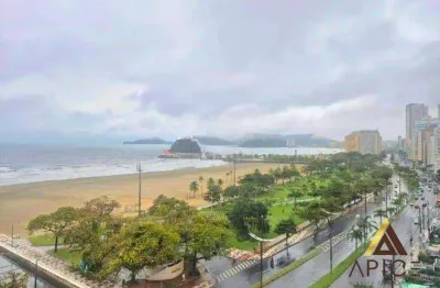 Apartamento com 2 dormitórios à venda, 98 m² por r$ 649.000,00 - pompéia - santos/sp