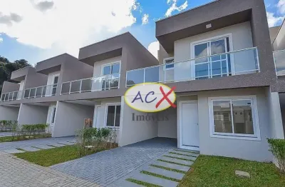 Sobrado com 3 dormitórios à venda, 109 m² por r$ 720.000,00 - campo comprido - curitiba/pr