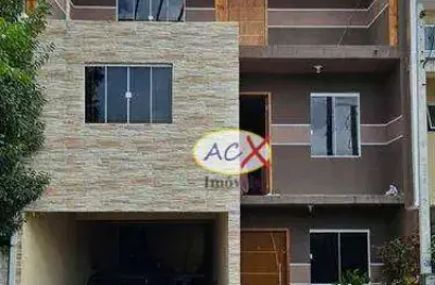 Sobrado com 5 dormitórios à venda, 220 m² por r$ 690.000,00 - são braz - curitiba/pr