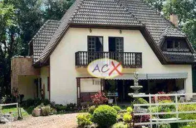 Casa com 4 dormitórios à venda, 630 m² por r$ 2.100.000,00 - taboão - curitiba/pr