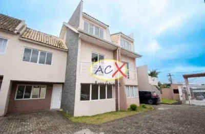 Sobrado com 3 dormitórios à venda, 130 m² por r$ 590.000,00 - alto boqueirão - curitiba/pr