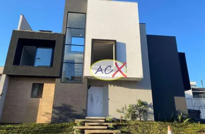 Casa em condomínio fechado com 3 dormitórios à venda, 194 m² por r$ 1.399.000 - boa vista - curitiba/pr