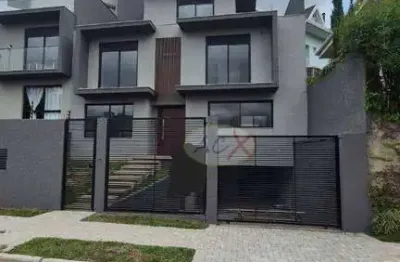 Sobrado com 4 dormitórios à venda, 190 m² por r$ 1.500.000,00 - mossunguê - curitiba/pr