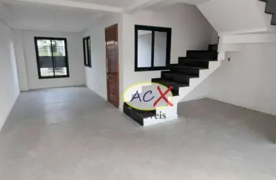 Sobrado com 3 dormitórios à venda,  Novo, com 125 m², Aceita carro e imóvel de menor valor por R$ 750.000 - Pilarzinho - Curitiba/PR