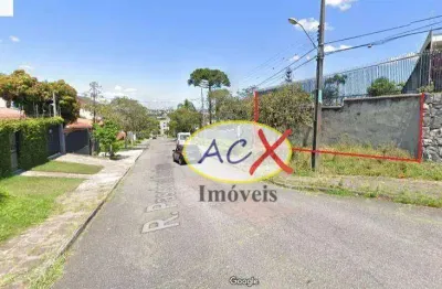 Terreno à venda, 480 m² por r$ 618.000,00 - jardim botânico - curitiba/pr