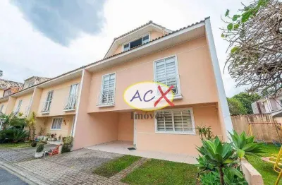 Sobrado com 3 dormitórios à venda, 140 m² por r$ 760.000 - boqueirão - curitiba/pr