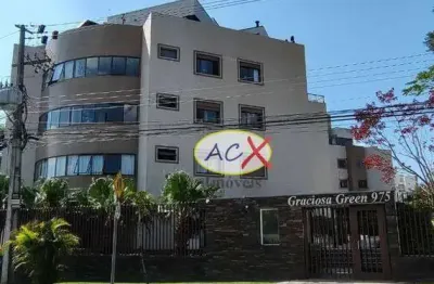 Cobertura com 3 dormitórios à venda, 250 m² por r$ 2.500.000,00 - hugo lange - curitiba/pr