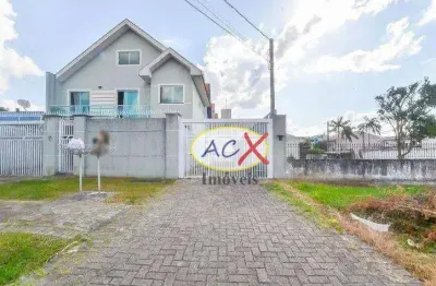 Sobrado com 3 dormitórios à venda por r$ 599.000,00 - novo mundo - curitiba/pr
