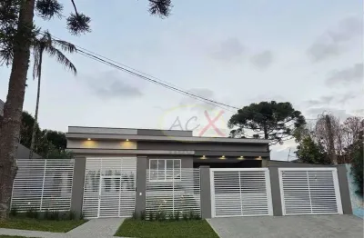 Casa com 3 dormitórios à venda, 284 m² por r$ 2.690.000,00 - santo inácio - curitiba/pr