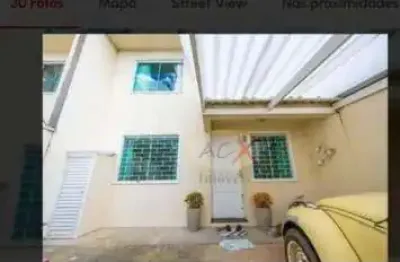 Sobrado com 3 dormitórios à venda, 110 m² por r$ 489.000 - xaxim - curitiba/pr