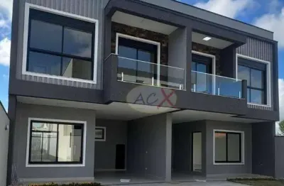 Sobrado com 3 dormitórios à venda, 125 m² por r$ 750.000,00 - fanny - curitiba/pr