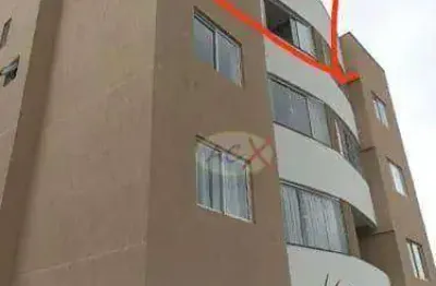 Apartamento com 2 dormitórios à venda, 54 m² por r$ 320.000 - capão raso - curitiba/pr