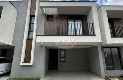 Sobrado com 3 dormitórios à venda, 104 m² por r$ 760.000 - cajuru - curitiba/pr