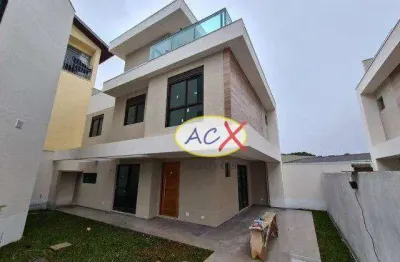 Casa com 3 dormitórios à venda, 169 m² por r$ 1.250.000,00 - vista alegre - curitiba/pr