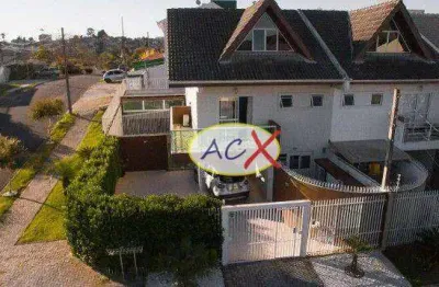 Sobrado com 3 dormitórios à venda, 262 m² por r$ 849.000,00 - cachoeira - curitiba/pr