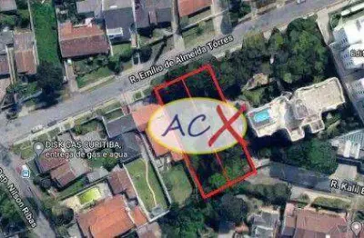 Terreno à venda, 1088 m² por r$ 1.780.000,00 - campina do siqueira - curitiba/pr