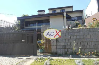 Casa com 4 dormitórios à venda, 300 m² por r$ 1.500.000,00 - pilarzinho - curitiba/pr