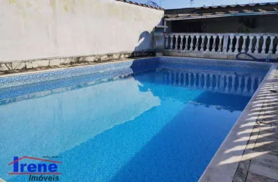 Casa com piscina e 2 dormitórios à venda por r$ 350.000 - laranjeiras - itanhaém/sp