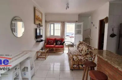 Sobrado com 2 dormitórios à venda, 59 m² por r$ 320.000,00 - praia do sonho - itanhaém/sp