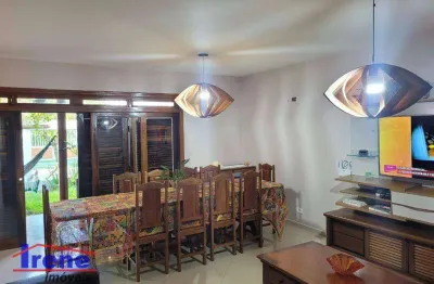 Sobrado a 50 metros da praia com 5 dormitórios à venda, 198 m² por r$ 900.000 - cibratel ii - itanhaém/sp
