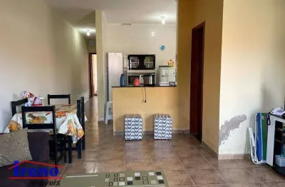 Casa lado praia com 2 dormitórios à venda, 71 m² por r$ 250.000 - jardim cibratel - itanhaém/sp
