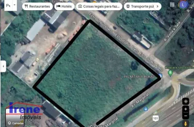 Área à venda, 9000 m² por r$ 2.500.000,00 - jardim das palmeiras - itanhaém/sp