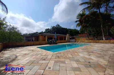 Chácara com 3 dormitórios para alugar, 3100 m² por r$ 5.000,00/mês - jardim são fernando - itanhaém/sp