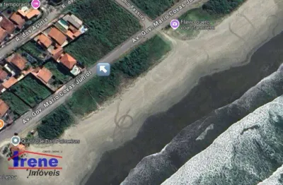 Terrenos pé na areia à venda, medindo 1054 metros. r$ 950 mil