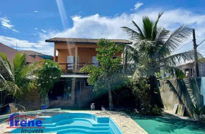 Sobrado com 4 dormitórios à venda, 230 m² por r$ 850.000,00 - nova itanhaém - praia - itanhaém/sp