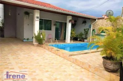 Casa com 3 dormitórios à venda, 135 m² por r$ 650.000,00 - satélite - itanhaém/sp