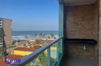 Apartamento com 2 dormitórios para alugar, 59 m² por r$ 3.200,00/mês - centro - itanhaém/sp