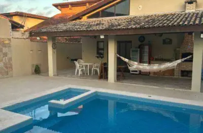 Casa com 3 dormitórios, 166 m² - venda por r$ 1.000.000,00 ou aluguel por r$ 6.500,00/mês - jardim cibratel - itanhaém/sp