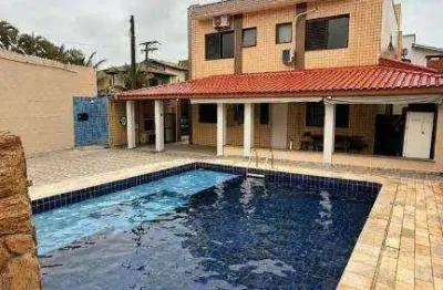 Casa com 6 dormitórios à venda, 345 m² por r$ 1.350.000,00 - campos elíseos - itanhaém/sp