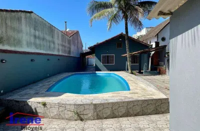 Casa com 3 dormitórios à venda, 177 m² por r$ 600.000,00 - praia do sonho - itanhaém/sp