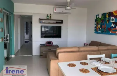 Apartamento impecável com vista para a praia no centro de itanhaém / sp