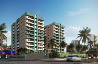 Apartamento com 2 dormitórios à venda, 72 m² por r$ 488.000,00 - centro - itanhaém/sp