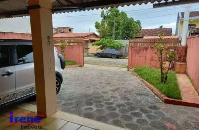 Casa com 3 dormitórios à venda, 170 m² por r$ 370.000,00 - balneário gaivota - itanhaém/sp