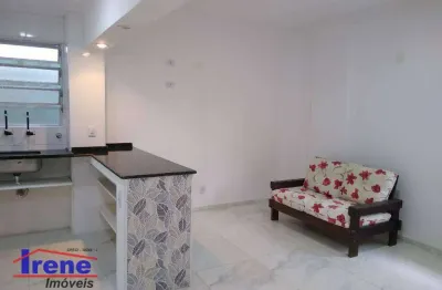 Apartamento com 1 dormitório para alugar, 42 m² por R$ 1.300,00/mês - Centro - Itanhaém/SP