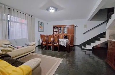 Sobrado com 4 dormitórios à venda, 189 m² - jardim - santo andré/sp