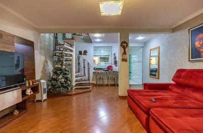 Sobrado à venda, 3 quartos, 2 vagas, vila floresta - santo andré/sp