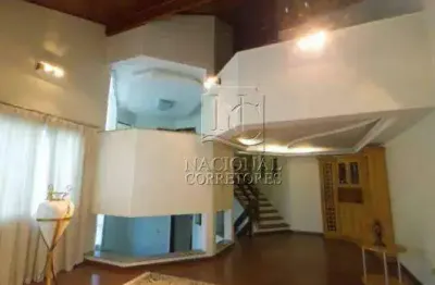 Sobrado semi mobiliado com 4 dormitórios, 394 m² - vila floresta - santo andré/sp