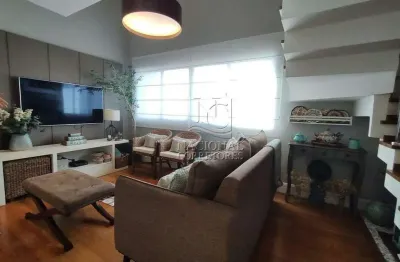 Cobertura mobiliada com 2 dormitórios para venda ou permuta, 150 m² por r$ 1.195.000 - campestre - santo andré/sp, valor de r$ 1.195.000,00