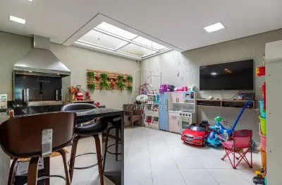 Sobrado à venda, 3 quartos, 3 suítes, 2 vagas, vila scarpelli - santo andré/sp