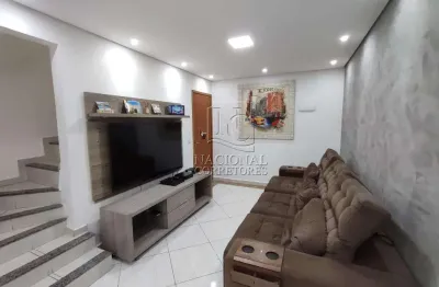 Cobertura com 2 dormitórios à venda, 155 m² por r$ 500.000,00 - parque erasmo assunção - santo andré/sp